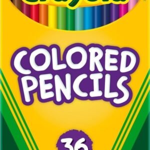 Crayola Colored Pencils (36ct), Teacher School Supplies for Kids & Adults, Preschool Classroom Must Haves, Coloring Gift,